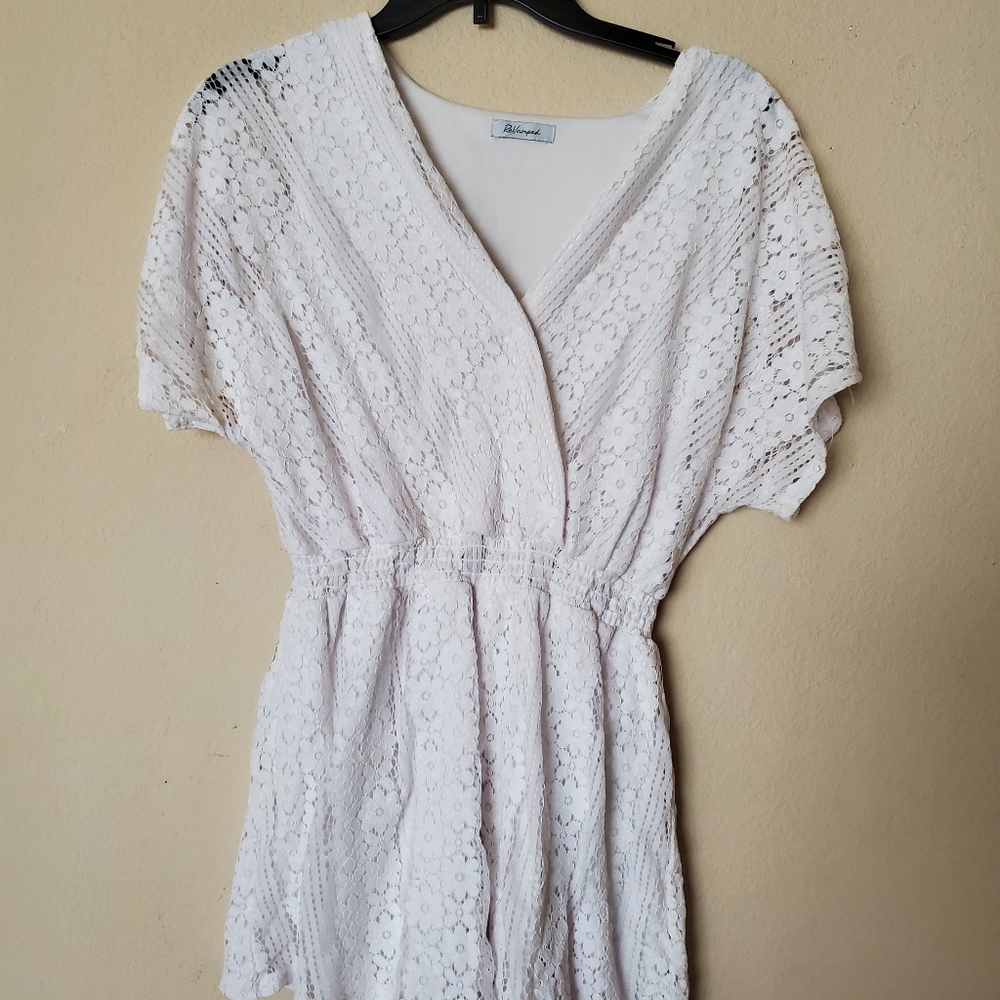 White Romper M